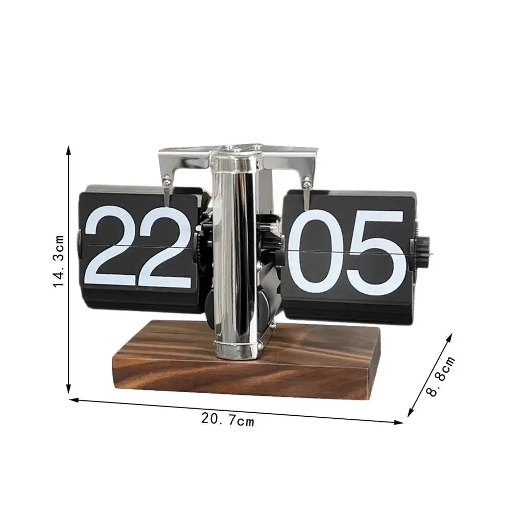 Retro flip clock