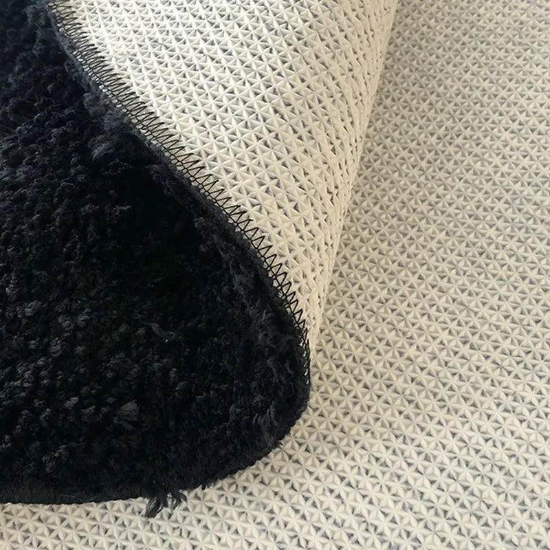 8 ball round rug