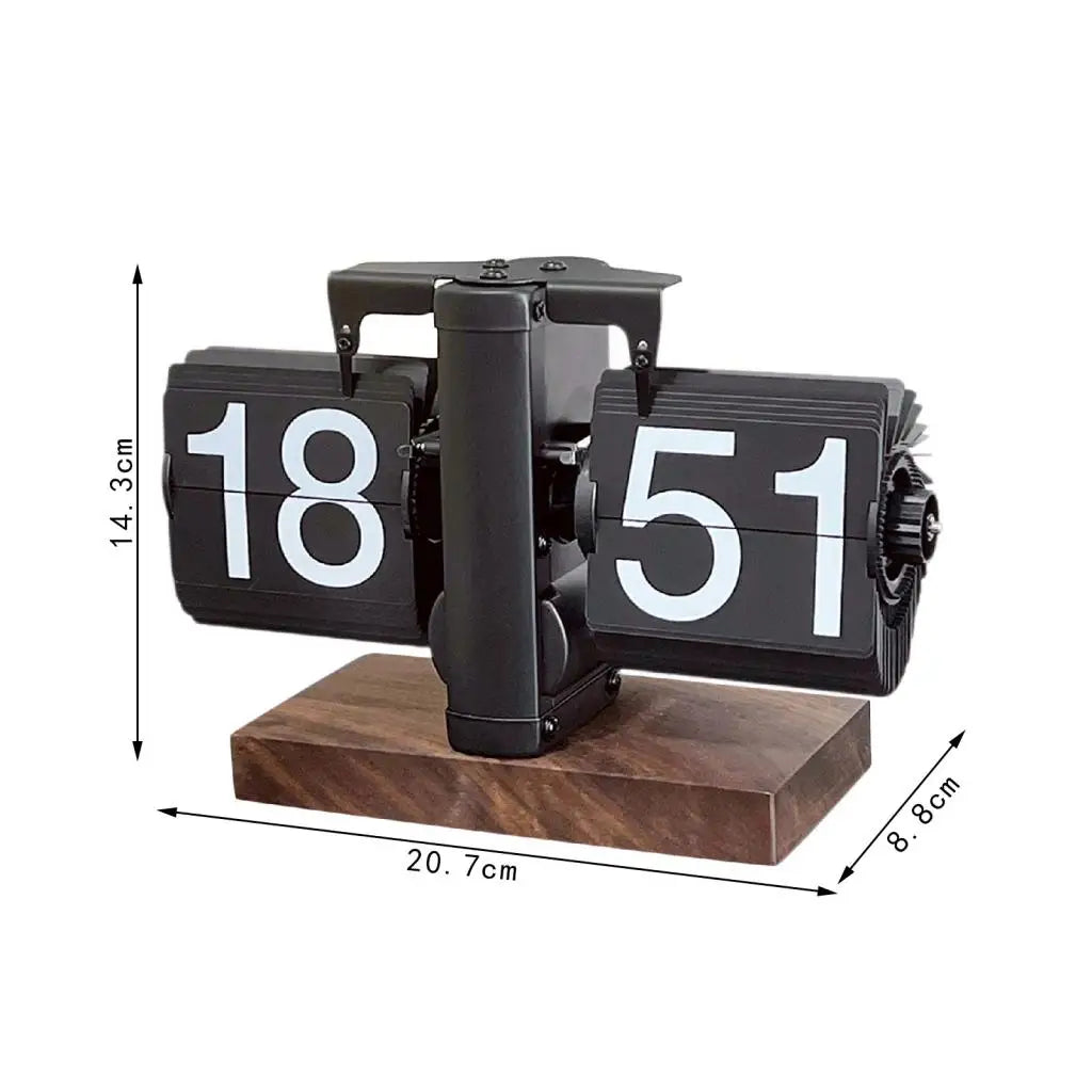 Retro flip clock
