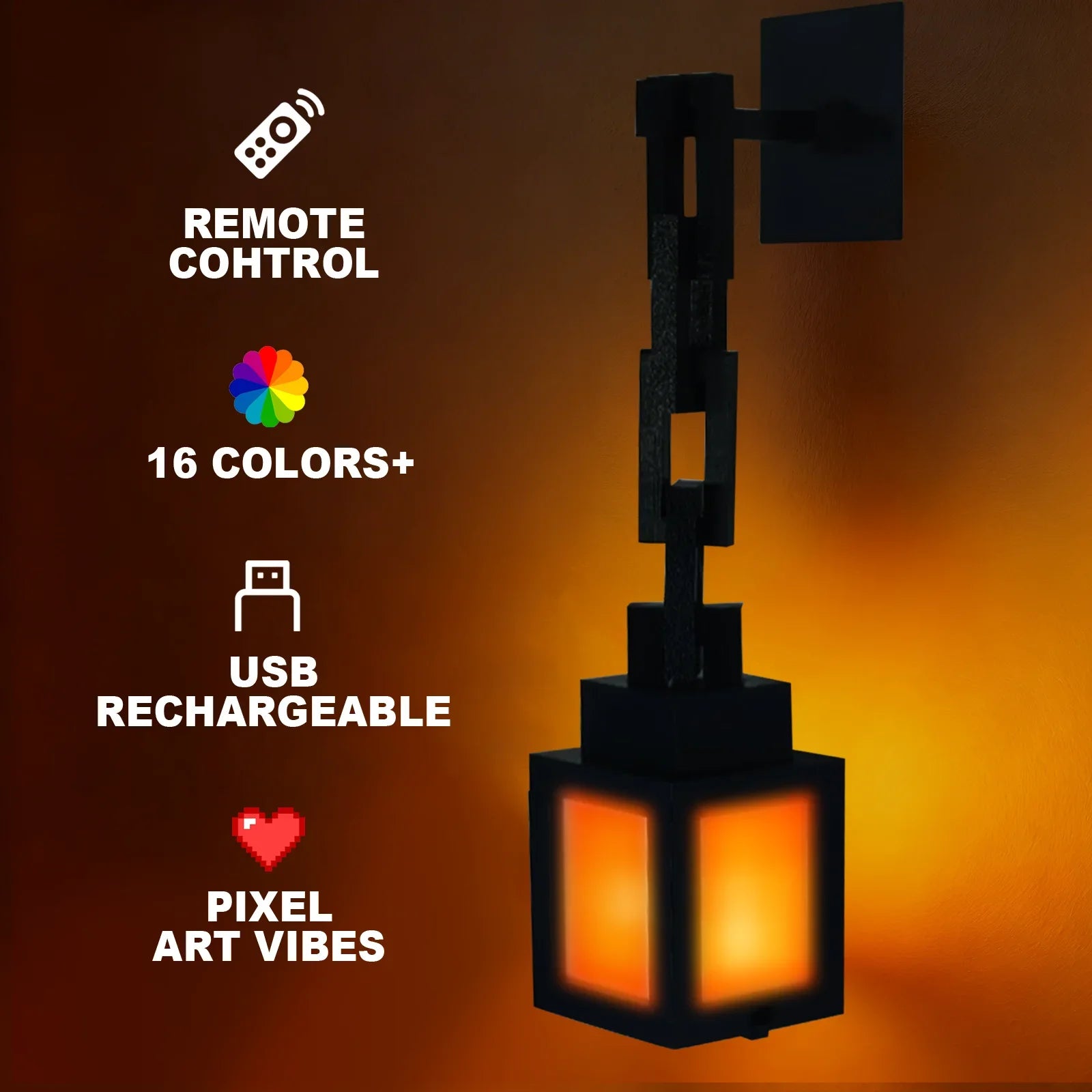 Pixel style lantern