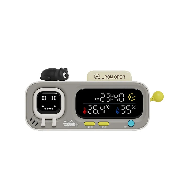 Smart Desktop Temperature & Humidity Clock