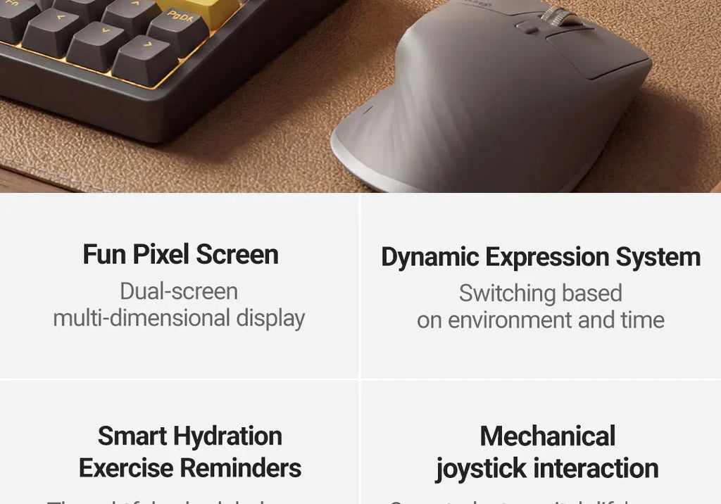 Smart Desktop Temperature & Humidity Clock