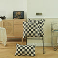 Checkered cushion covers - set of 2