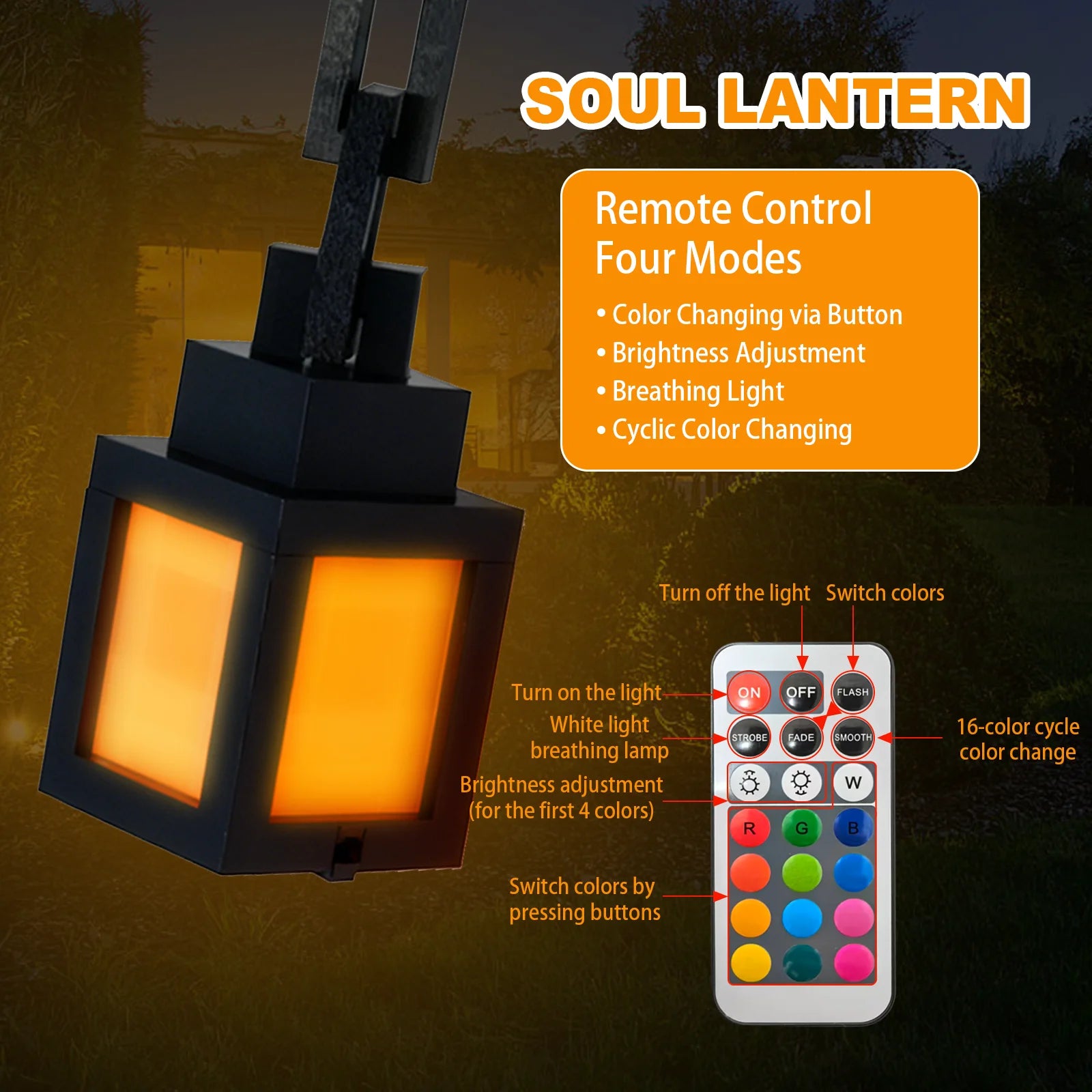 Pixel style lantern