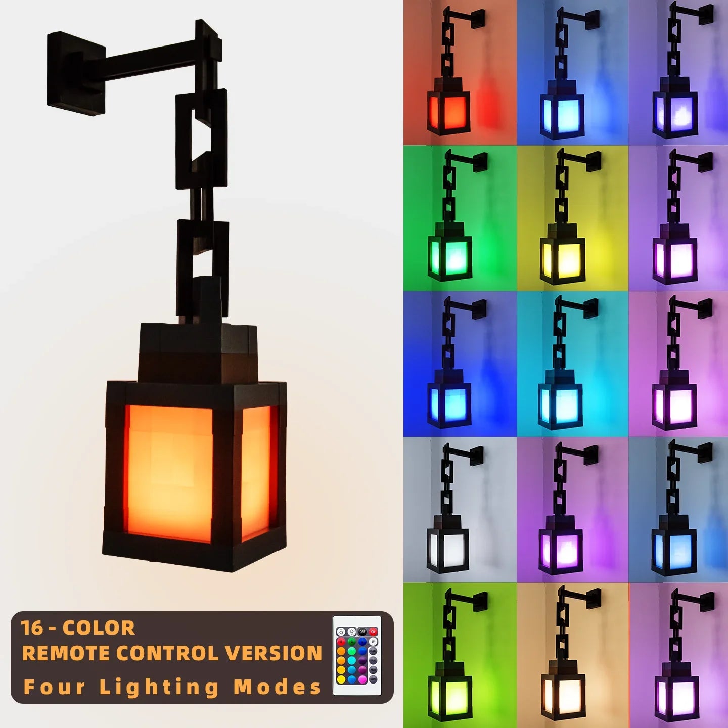 Pixel style lantern
