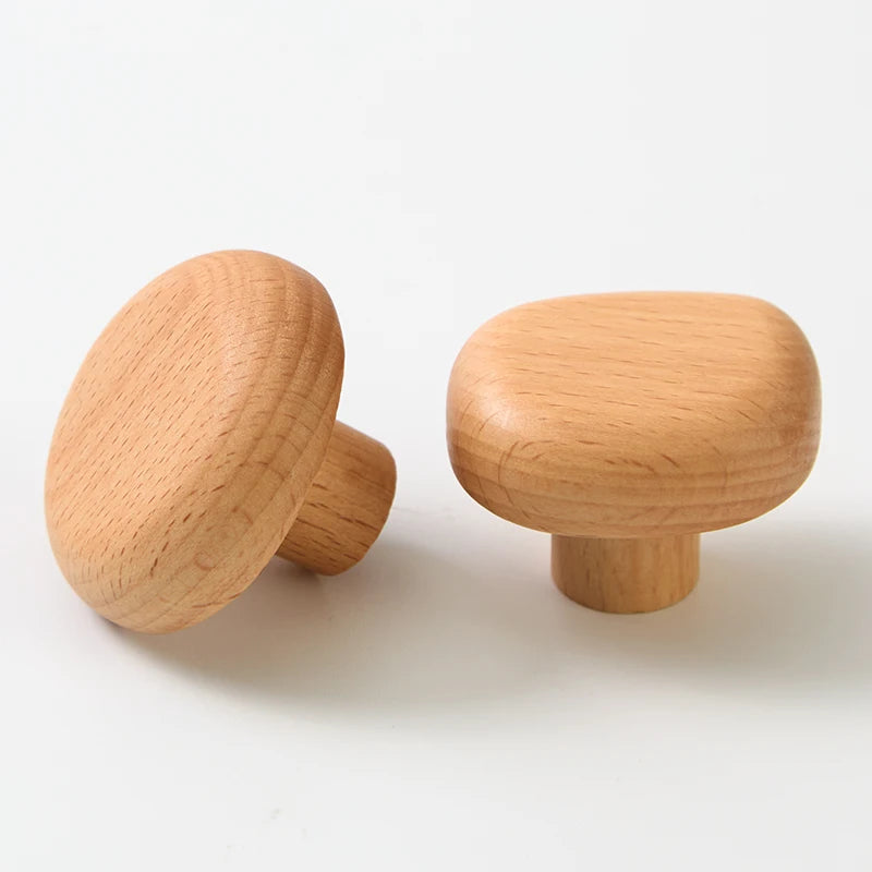 Pebble Shape Wooden Wall Hook